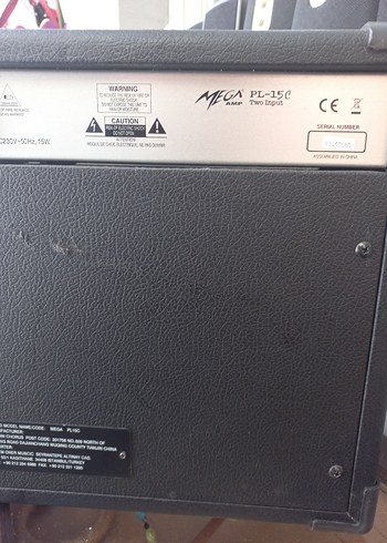 Mega PL15C 6" 15W Gitar Amfisi - Görsel 5