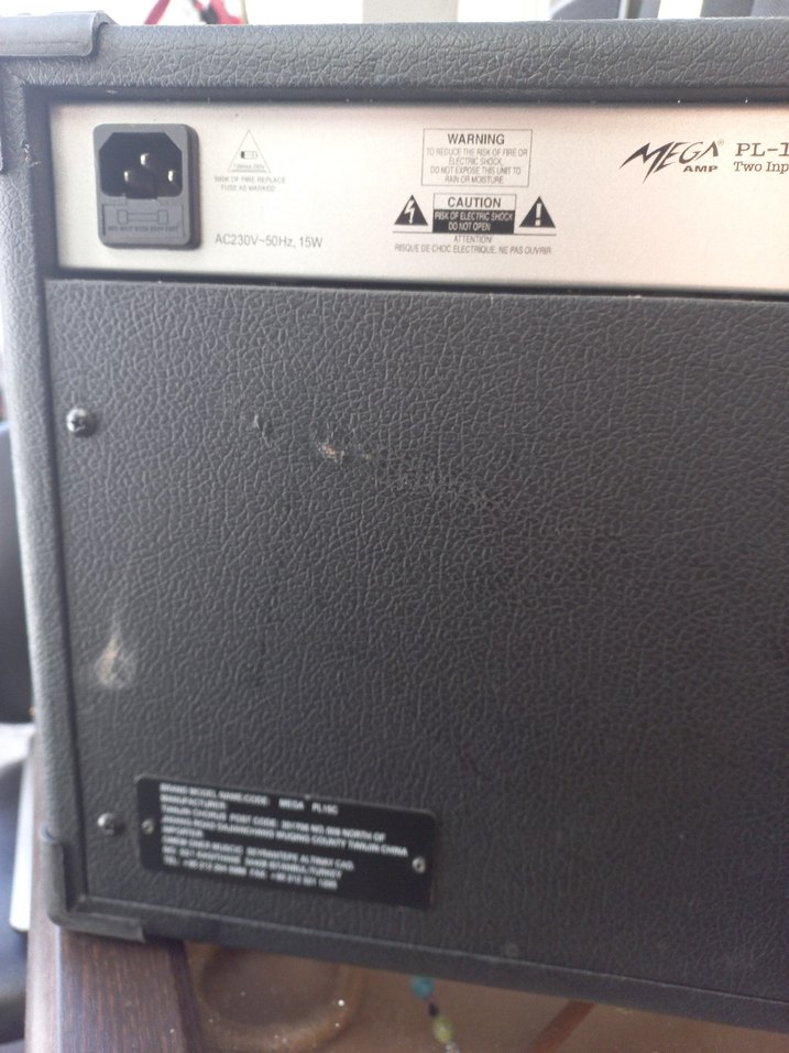 Mega PL15C 6" 15W Gitar Amfisi - Görsel 4