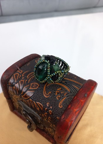 Bohem Tarzı Kadın Yüzük Seti - Görsel 12