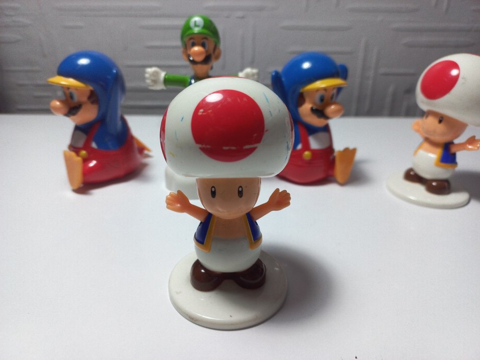 Renkli Süper Mario ve Luigi Nintendo Figürleri - Görsel 5