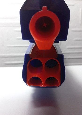 Mavi Renkli Blaze Storm marka sünger mermili Oyuncak Tabanca - Görsel 9