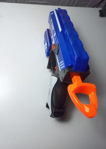 Mavi Renkli Blaze Storm marka sünger mermili Oyuncak Tabanca - Görsel 6