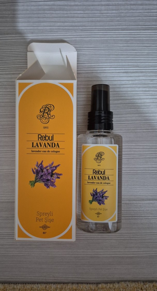 Rebul Lavanda Spreyli Kolonya 80 ml - Görsel 2