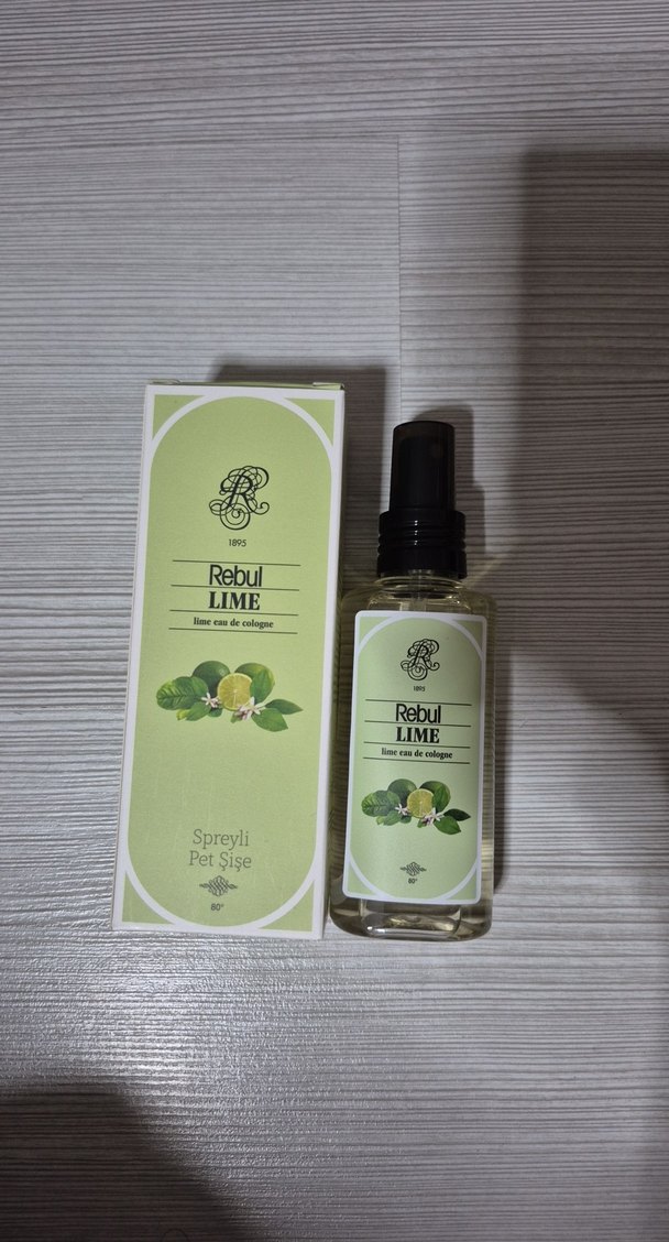 Rebul Lime Spreyli Kolonya 80° - Görsel 2
