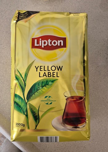 Lipton Yellow Label 1000g Siyah Çay