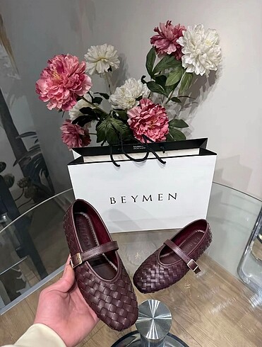 Beymen örgü model bordo babet
