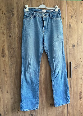 Colins Mavi Regular Fit Kadın Denim Pantolon