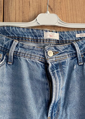 40 Beden Colins Mavi Regular Fit Kadın Denim Pantolon