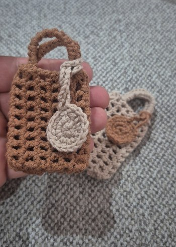 Accessorize Bej Örgü Bohem Kadın Çanta
