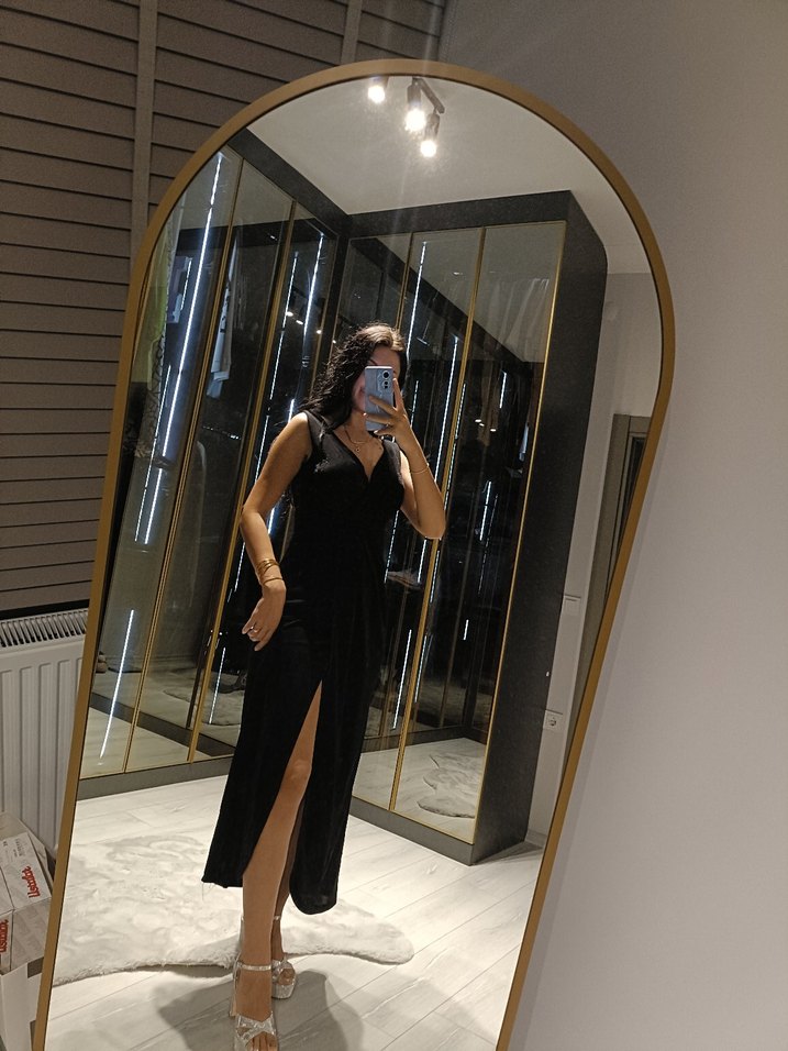 Parlak Altın Yılan Desenli Kadın Vücut Zinciri - Görsel 5