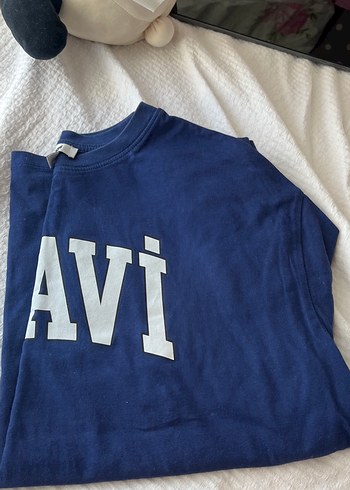 Mavi oversize tişört