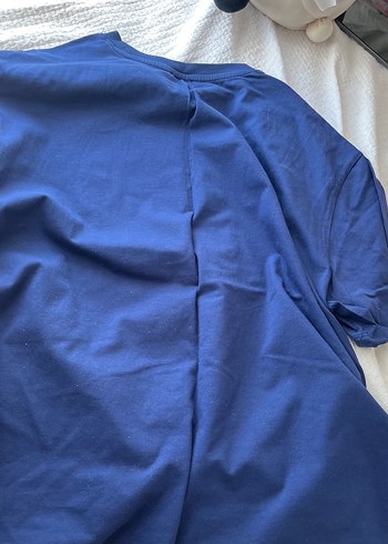 diğer Beden lacivert Renk Mavi oversize tişört