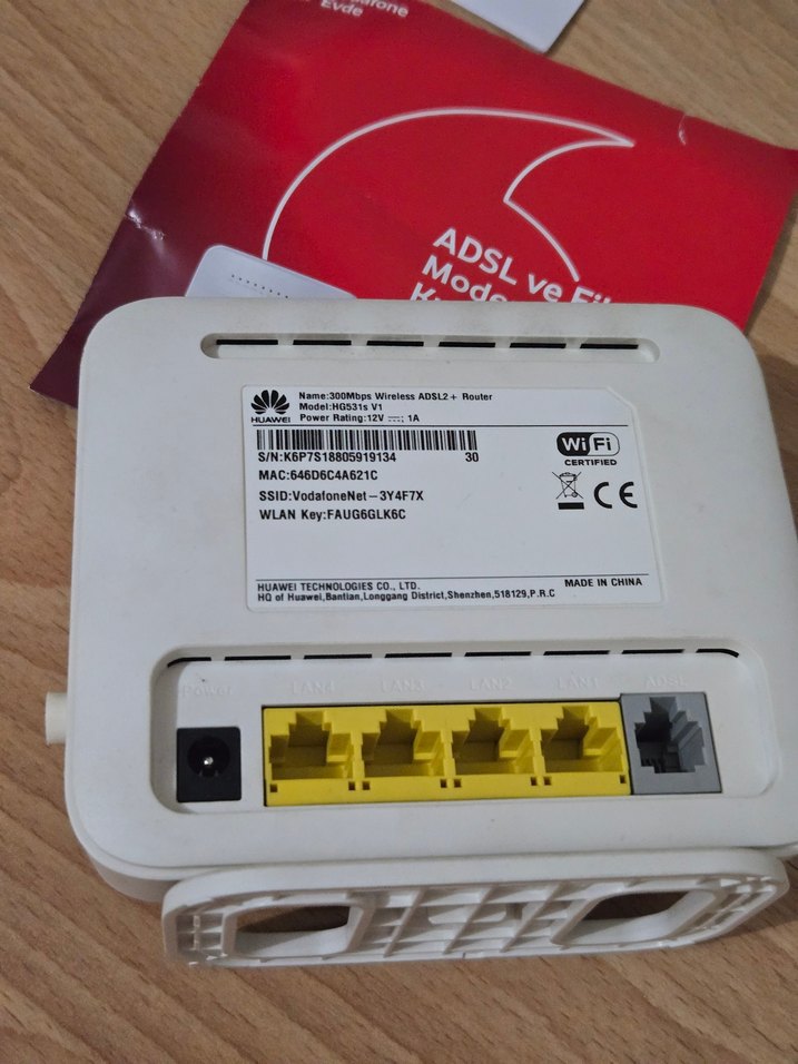 Vodafone Beyaz Modem ve Kurulum Kılavuzu - Görsel 3