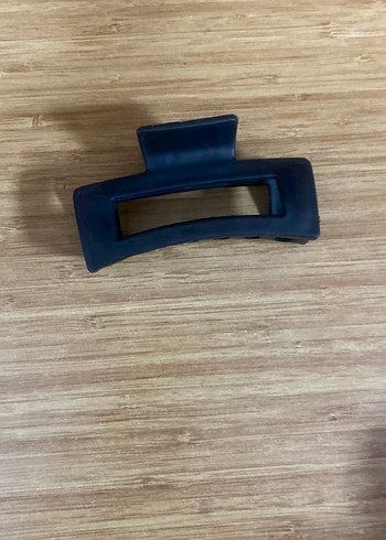 Siyah Minimalist Tokalı Saç Tokası - Görsel 3