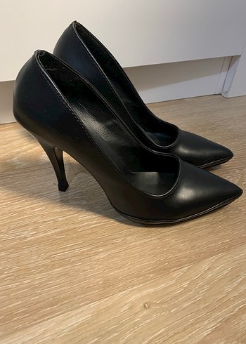 Kadın siyah stiletto - Görsel 3
