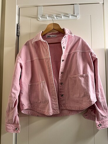 Zara pembe ceket