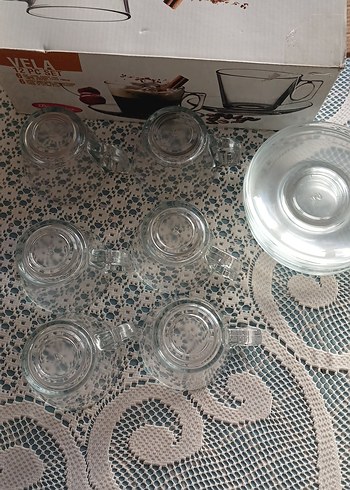 Paşabahçe 12 Parça Cam Kahve Fincanı Seti - Görsel 5