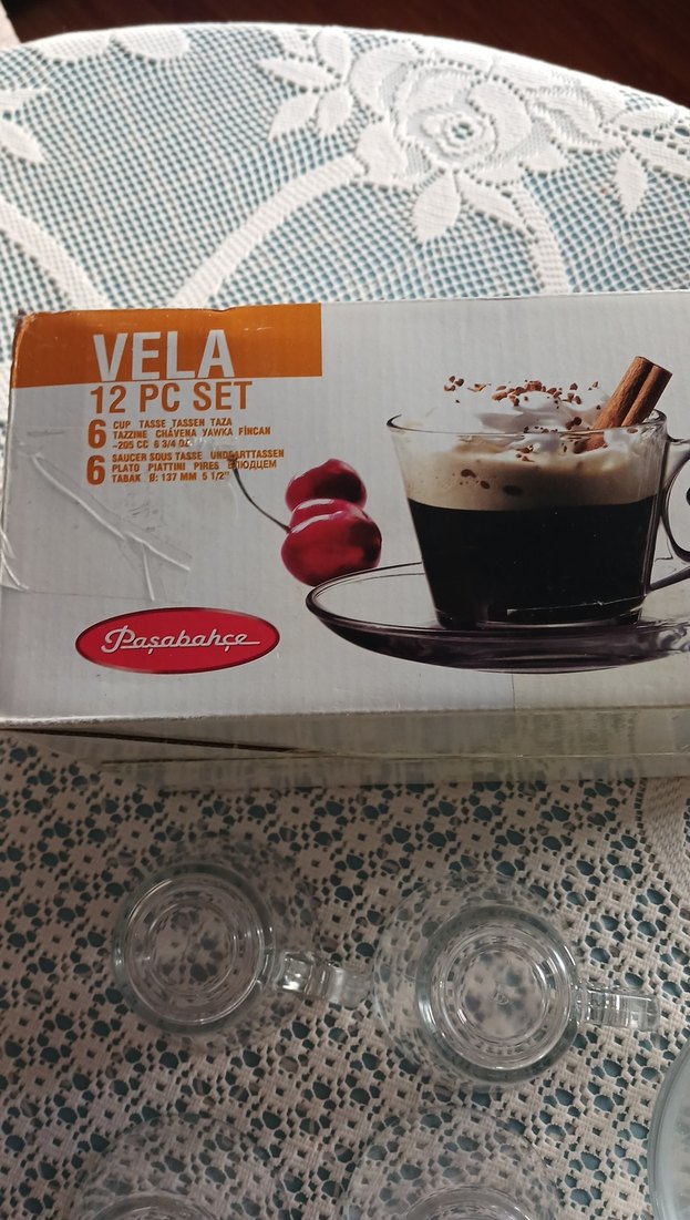 Paşabahçe 12 Parça Cam Kahve Fincanı Seti - Görsel 2