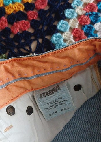 Mavi Kot Pantolon - Görsel 4