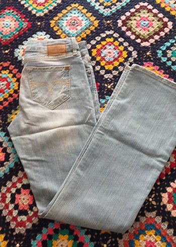 Mavi Kot Pantolon - Görsel 3