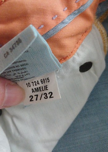 Mavi Kot Pantolon - Görsel 5