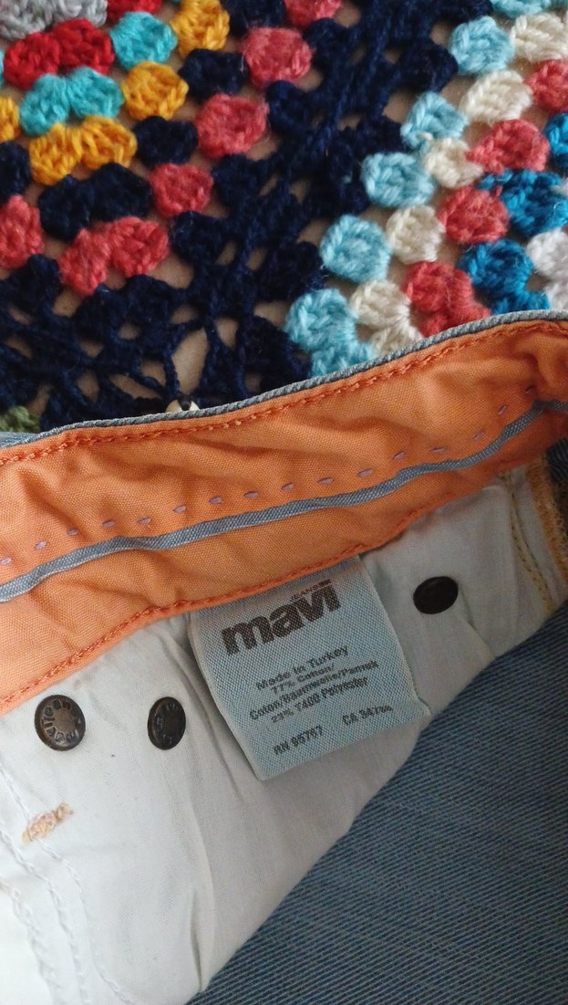 Mavi Kot Pantolon - Görsel 4