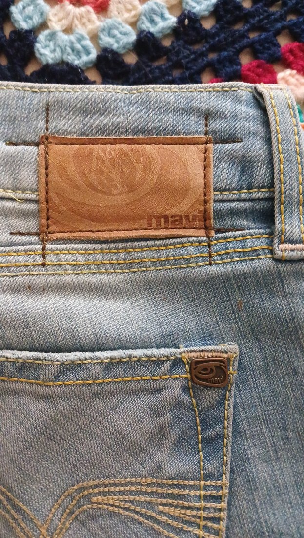 Mavi Kot Pantolon - Görsel 2