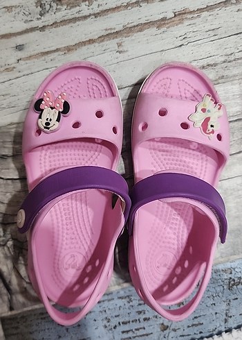 27 Beden pembe Renk crocs Kız Çocuk Pembe c11 numara