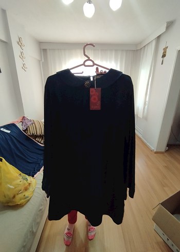 Siyah Uzun Kollu Tunik