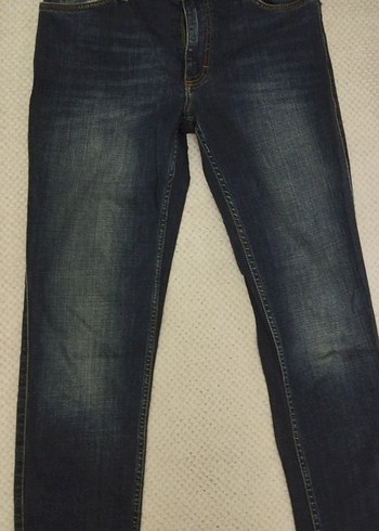 Mustang Erkek Lacivert Normal Kesim Kot Pantolon - Görsel 2