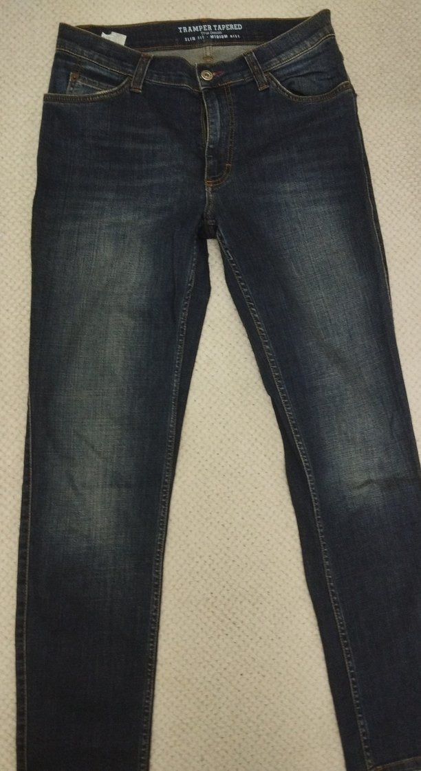 Mustang Erkek Lacivert Normal Kesim Kot Pantolon - Görsel 2