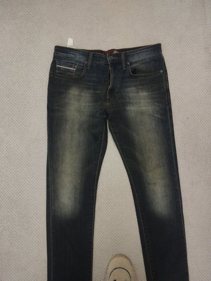 Erkek Gri Denim Regular Fit Jean - Görsel 2