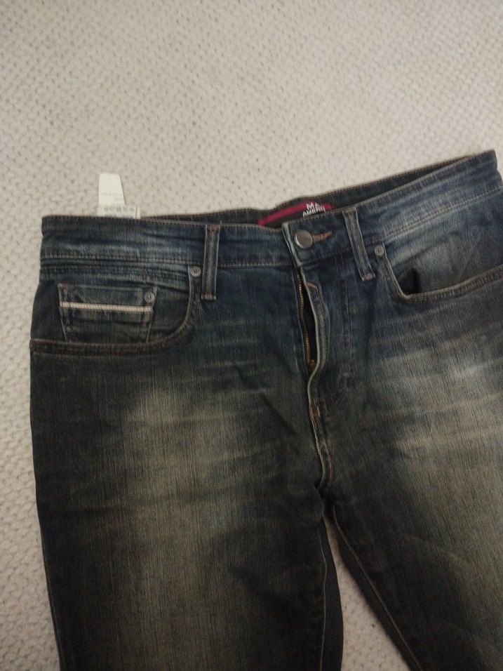 Erkek Gri Denim Regular Fit Jean - Görsel 3