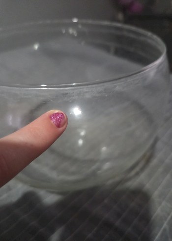 Şeffaf Yuvarlak fanus vs vazo - Görsel 3