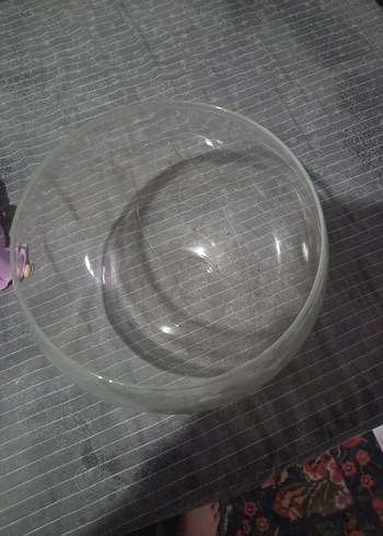 Şeffaf Yuvarlak fanus vs vazo - Görsel 2