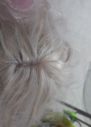 platin sarısı tepe peruk - Görsel 10