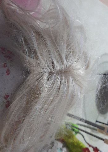 platin sarısı tepe peruk - Görsel 11