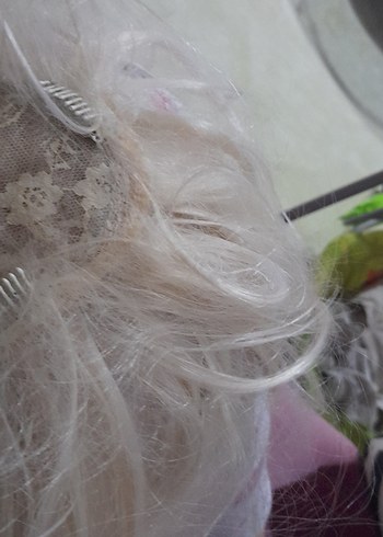 platin sarısı tepe peruk - Görsel 19