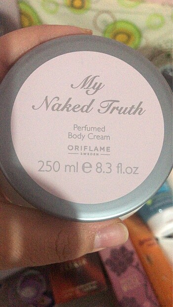 Oriflame my naked vücut kremi