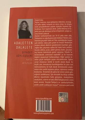 Adaletten Dalalete - Nurten Akyazılılar - Görsel 2