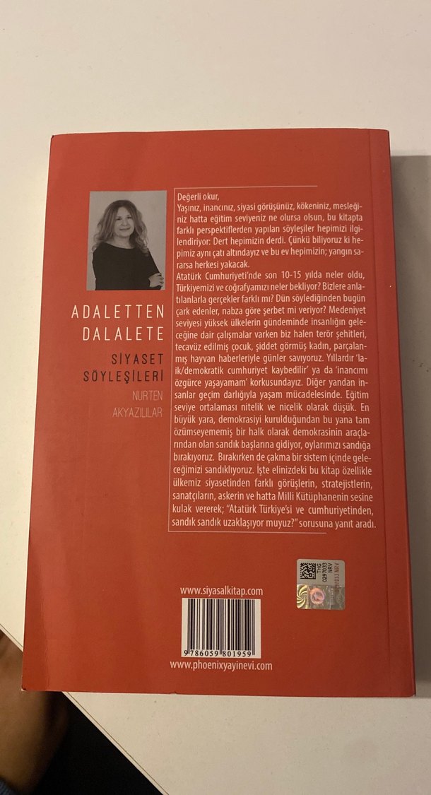 Adaletten Dalalete - Nurten Akyazılılar - Görsel 2