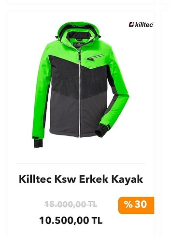 Killtec 10/15 yaş unisex kayak takımı - Görsel 10