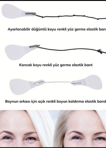 Diğer Yüz Kaş Ve Boyun Gerdirme Bant Seti