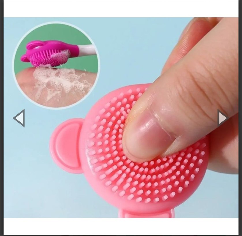 Yüz Temizleme Fırça ve Maske Spatulası - Görsel 3