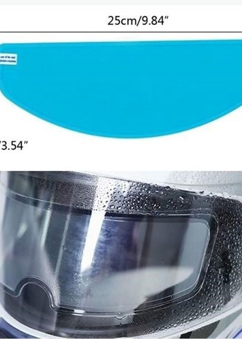 MOTOSİKLET KASK BUĞU ÖNLEYİCİ - Görsel 6