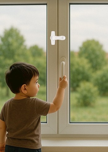 PİMAPEN PENCERE GÜVENLİ EMNİYET KİLİDİ - Görsel 2