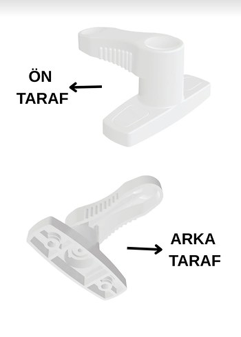 PİMAPEN PENCERE GÜVENLİ EMNİYET KİLİDİ - Görsel 4