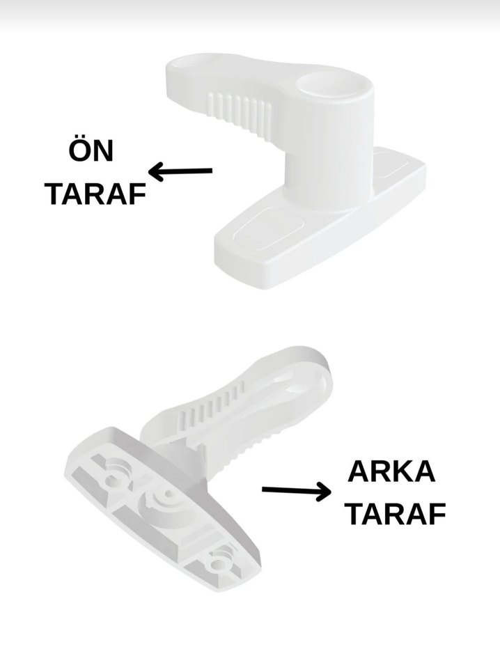 PİMAPEN PENCERE GÜVENLİ EMNİYET KİLİDİ - Görsel 4