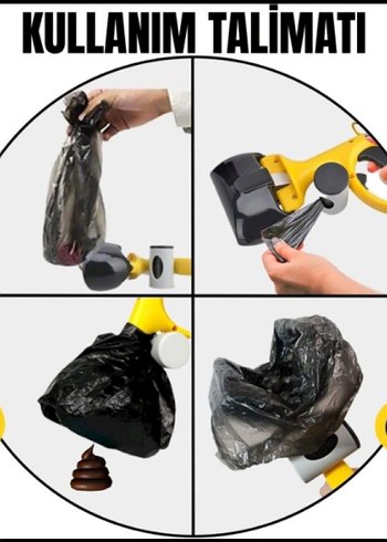 EVCİL HAYVAN DIŞKI TOPLAMA APARATI - Görsel 3