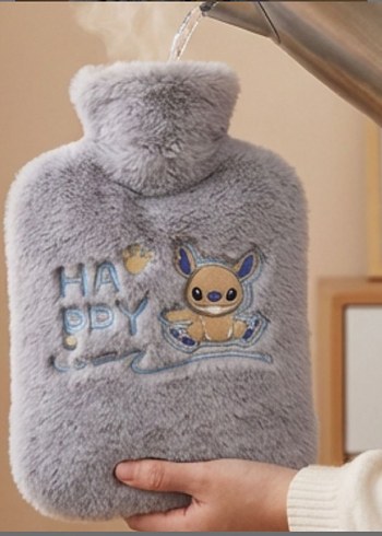 IŞIKLI AYICIKLI PELUŞ SU TORBASI - Görsel 4